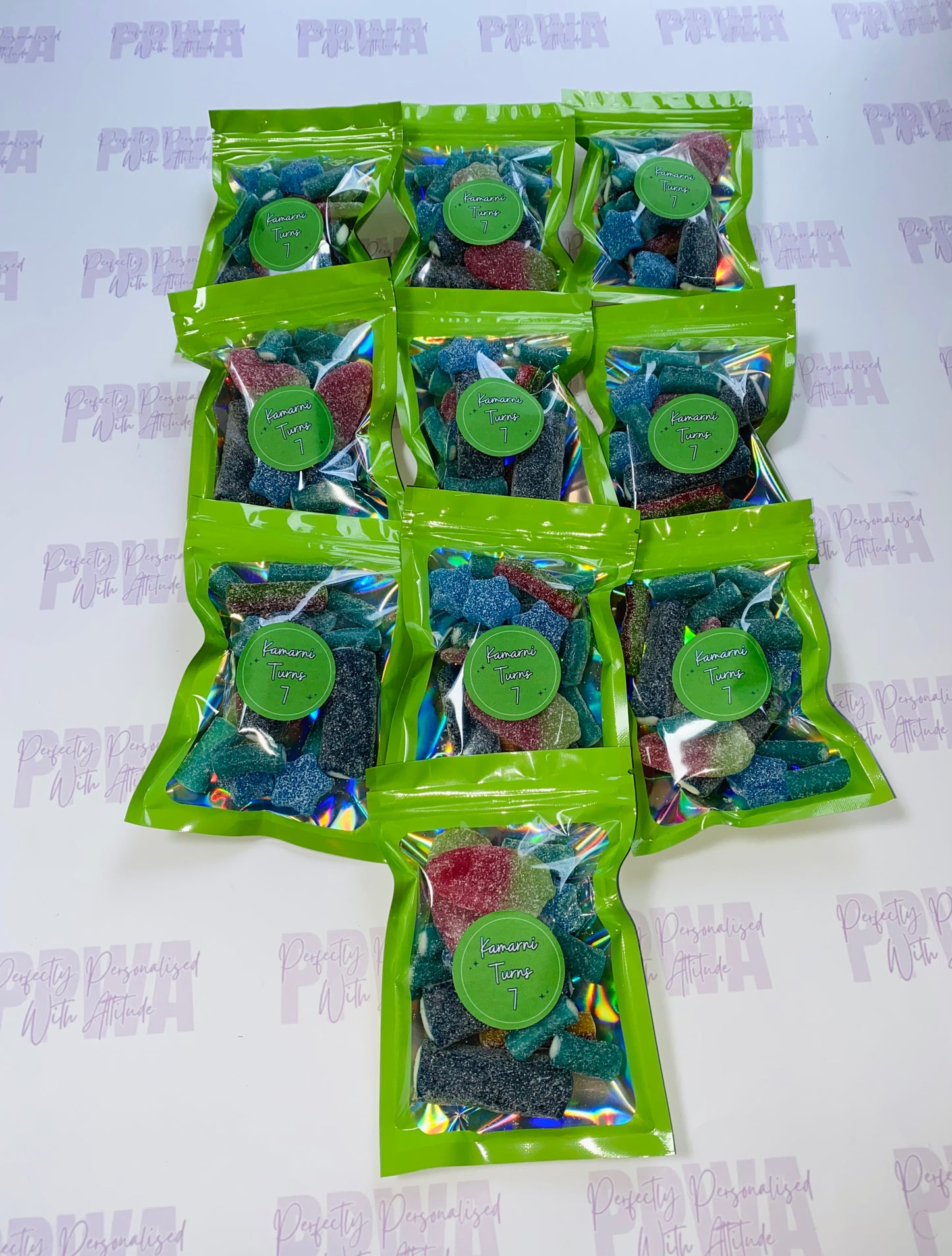 Custom Party Pouches 🍬