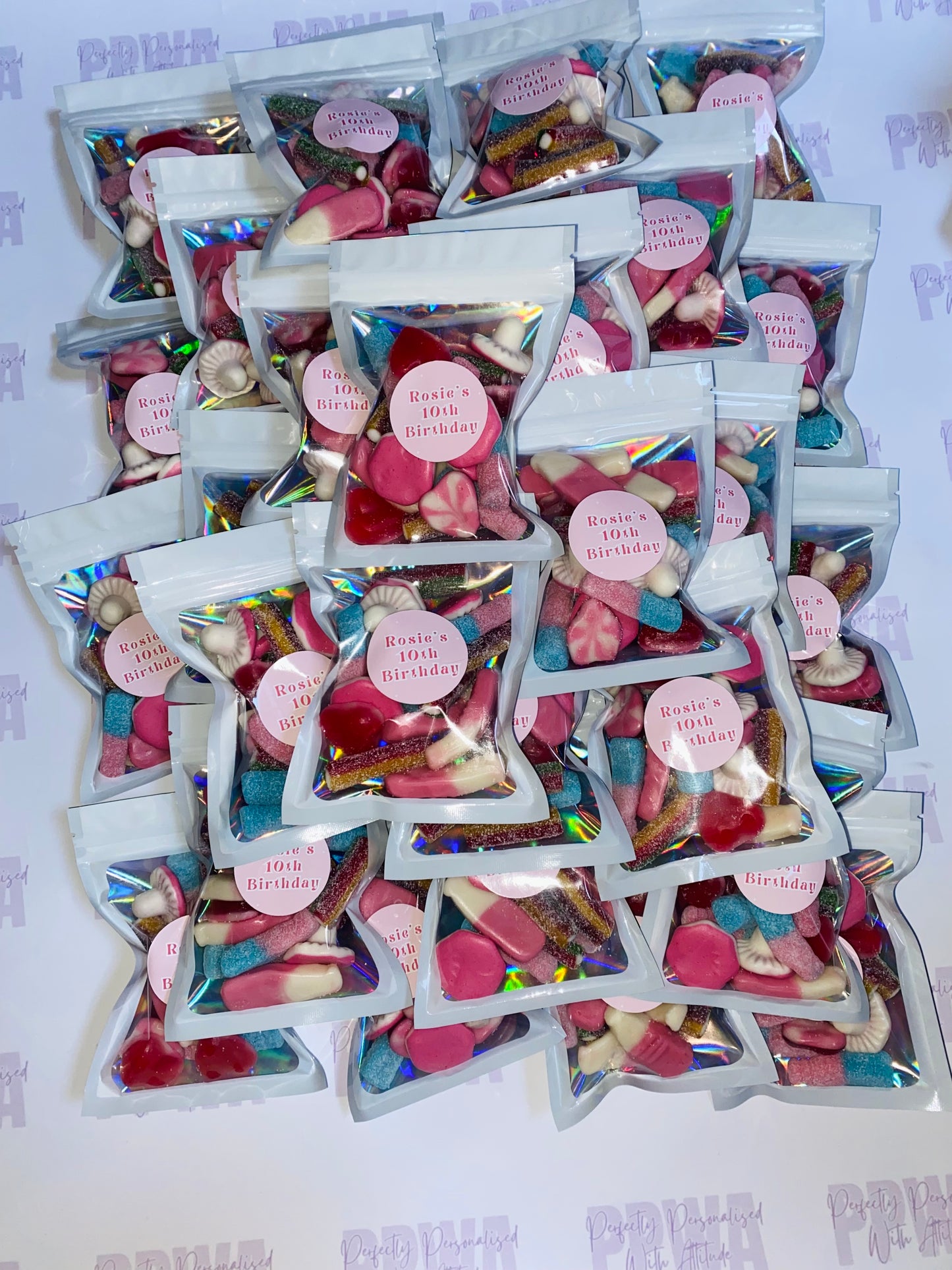 Custom Party Pouches 🍬