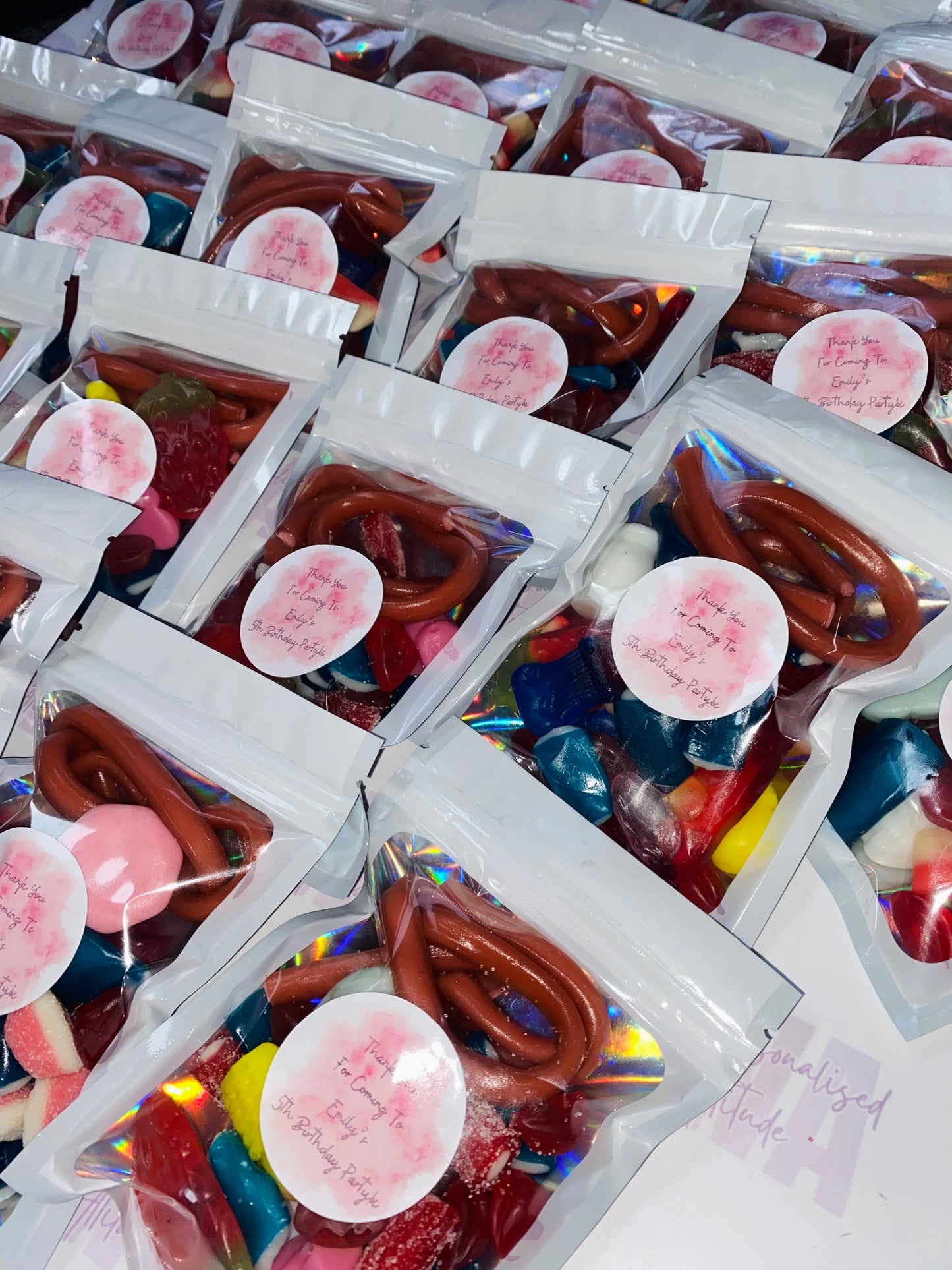 Custom Party Pouches 🍬