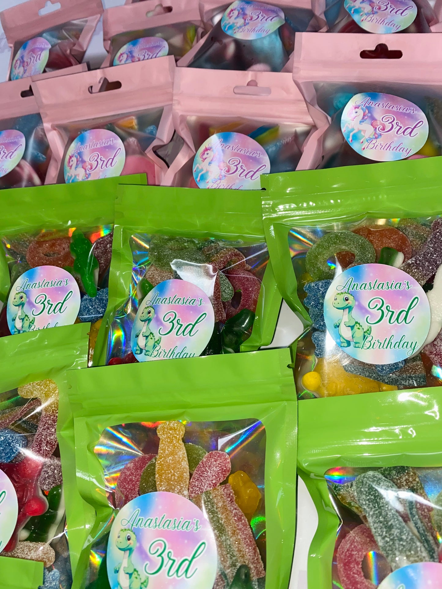 Custom Party Pouches 🍬