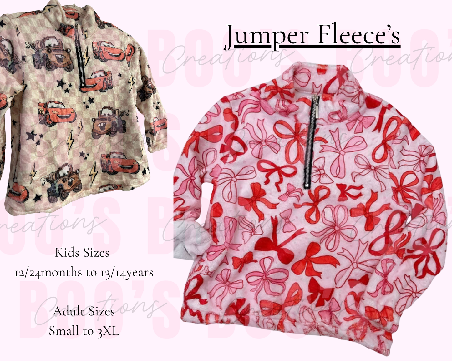 Custom Jumper Fleeces